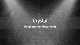  Presentation with black light - Amazing PPT layouts having light on wooden table backdrop and a gray colored foreground