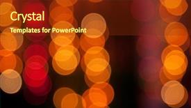  Presentation with color - Cool new presentation theme with light orange - abstract color background backdrop and a  colored foreground