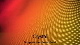  Presentation with connect the dots - Presentation theme featuring light orange - background of multiple yellow dots background and a gold colored foreground