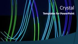  Presentation with light - Presentation theme enhanced with light-painting-on-the-dark background and a navy blue colored foreground