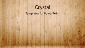  Presentation with room interior design - Slides with light panel - wooden interior room background and a lemonade colored foreground