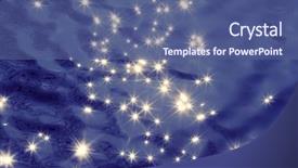  Presentation with light - Cool new presentation theme with light reflected on water surface backdrop and a ocean colored foreground