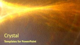  Presentation with refraction - Beautiful slides featuring light refraction - abstract sunlight background 2 backdrop and a tawny brown colored foreground