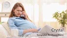  Presentation with hormone - Amazing presentation theme having light room pregnancy hormone backdrop and a lemonade colored foreground