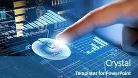  Presentation with modern - Slide set featuring light sensor digital - using modern technologies background and a ocean colored foreground