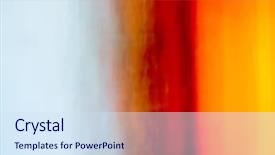  Presentation with blur - Audience pleasing presentation consisting of light spectrum - blur abstract picture backdrop and a  colored foreground