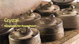  Presentation with switches - Audience pleasing PPT layouts consisting of light-switches and sockets backdrop and a  colored foreground