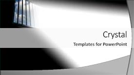  Presentation with prison bars - Cool new presentation with light through the latticed prison backdrop and a white colored foreground