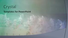  Presentation with monsters - Amazing PPT layouts having light-up-of-snow-monsters backdrop and a seafoam green colored foreground