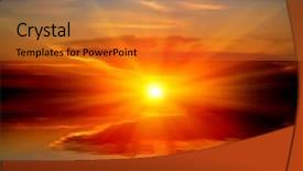  Presentation with lake - Presentation design consisting of johannesburg south africa airport highway road sign 3d illustration background and a light blue colored foreground