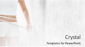  Presentation with digital health - Theme enhanced with light weight concrete - digital composite of slim healthy background and a  colored foreground