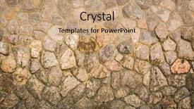  Presentation with stone - Audience pleasing presentation consisting of light weight concrete - stone wall background backdrop and a  colored foreground