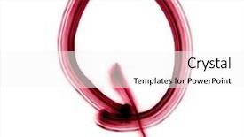  Presentation with white letters - Colorful slide deck enhanced with light yellow letters on the white background backdrop and a white colored foreground