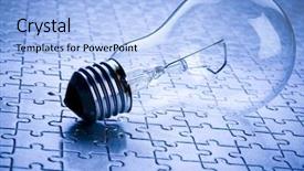 Presentation with florida power and light - Presentation having lightbulb puzzle - light background and a  colored foreground