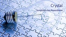  Presentation with power energy - Amazing slides having lightbulb puzzle - power of energy backdrop and a  colored foreground