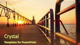  Presentation with joseph - Amazing presentation having lighthouse at sunset st joseph backdrop and a tawny brown colored foreground