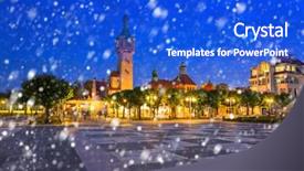  Presentation with history of baltic republics - Amazing PPT layouts having lighthouse by the baltic pier backdrop and a cobalt blue colored foreground