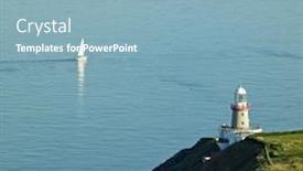  Presentation with dublin - Cool new theme with lighthouse howth county dublin ireland backdrop and a light blue colored foreground