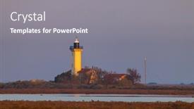 Presentation with naturel - Slides consisting of lighthouse-phare-de-la-gacholle background and a  colored foreground