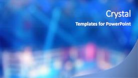  Presentation with concert - Colorful slide set enhanced with lighting in a concert hall backdrop and a cobalt blue colored foreground