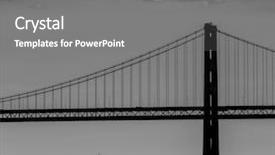  Presentation with sailboat - PPT theme enhanced with stray cat closeup lying background and a gray colored foreground