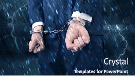  Presentation with bad - Presentation with lightning arrester - stormy bad day concept background and a  colored foreground