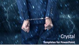  Presentation with bad - Presentation theme having lightning arrester - stormy bad day concept background and a  colored foreground