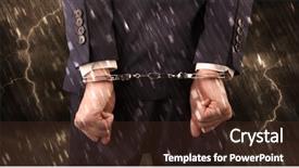  Presentation with bad - Colorful presentation theme enhanced with lightning arrester - stormy bad day concept backdrop and a  colored foreground