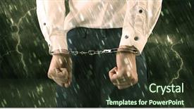  Presentation with bad - Audience pleasing presentation design consisting of lightning arrester - stormy bad day concept backdrop and a  colored foreground