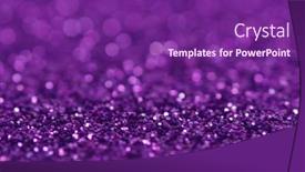  Presentation with sparkle - Slide set consisting of lights-background-abstract-sparkle-glittering background and a violet colored foreground