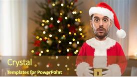  Presentation with cartoon character - Theme having lights on background funny cartoon background and a tawny brown colored foreground