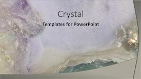  Presentation with texture - Cool new slides with lilac-and-blue-fluorite-texture backdrop and a light gray colored foreground