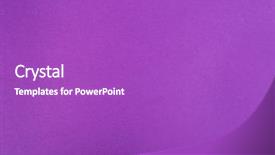  Presentation with plain - Slide deck with lilac paper texture as background background and a purple colored foreground