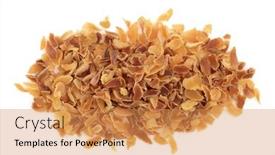  Presentation with respiratory - PPT theme featuring lily-bulb-herb-used background and a  colored foreground