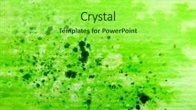  Presentation with lime - Amazing theme having lime green watercolor textures 2 backdrop and a mint green colored foreground