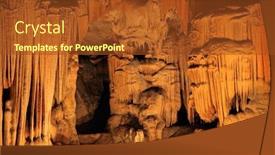  Presentation with caves - Amazing presentation theme having  backdrop and a  colored foreground.