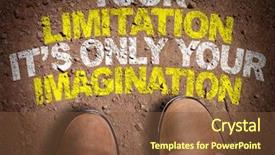  Presentation with trail - Cool new presentation with limit - top view of boot backdrop and a tawny brown colored foreground