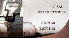  Presentation with java entreprise edition - Audience pleasing PPT theme consisting of limited-edition-phrase-written backdrop and a light gray colored foreground