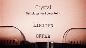  Presentation with indian oil power corporation limited - Amazing presentation theme having limited-offer-phrase-written backdrop and a lemonade colored foreground