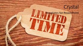  Presentation with rustic wood - Cool new theme with limited time offer sign - red backdrop and a coral colored foreground