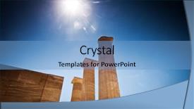  Presentation with island - Slides having lindos acropolis located in rhodes island greece background and a light blue colored foreground