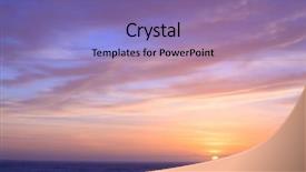  Presentation with pancake - PPT theme having line at punakaiki new zeland background and a violet colored foreground