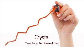  Presentation with hand drawn school - Beautiful theme featuring line chart - hand drawing diagram isolated backdrop and a sky blue colored foreground