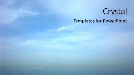  Presentation with blue line - PPT theme with line of sandstorm over iran background and a light blue colored foreground