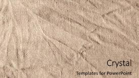  Presentation with linen - Colorful slides enhanced with linen canvas texture backdrop and a coral colored foreground