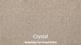  Presentation with linen - Audience pleasing PPT theme consisting of linen canvas texture backdrop and a coral colored foreground