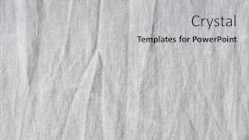  Presentation with linen - Beautiful slide set featuring linen-texture-for-use backdrop and a light gray colored foreground