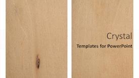  Presentation with wood texture - Audience pleasing slides consisting of linen-tree-wood-texture backdrop and a coral colored foreground