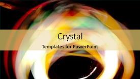  Presentation with art lines - Slide deck having lines art glowing dark - abstract drawing in the night background and a yellow colored foreground