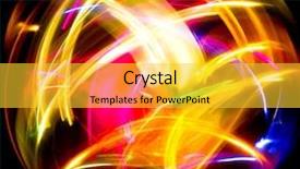  Presentation with diversity bright colors - Slide deck with lines art glowing dark - bright colors vivid wallpaper background and a yellow colored foreground